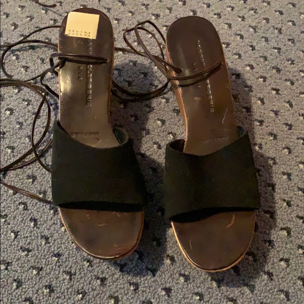Robert clergerie platform clog sz 8 1/2